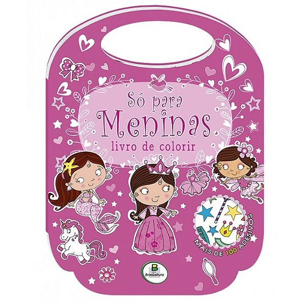 Livro De Colorir - Só Para... Meninas