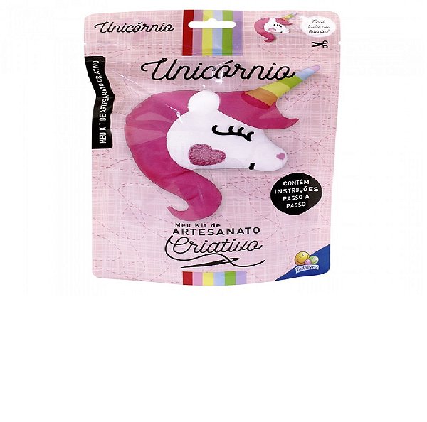 Meu Kit De Artesanato Criativo: Unicórnio