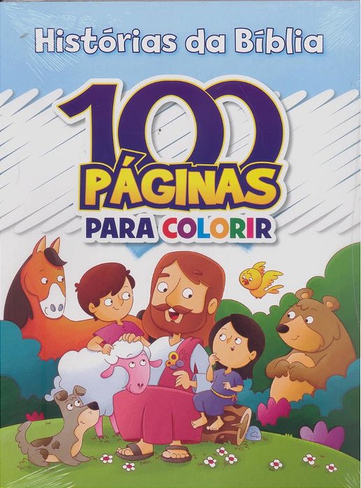 100 Páginas Para Colorir - Histórias Da Bíblia