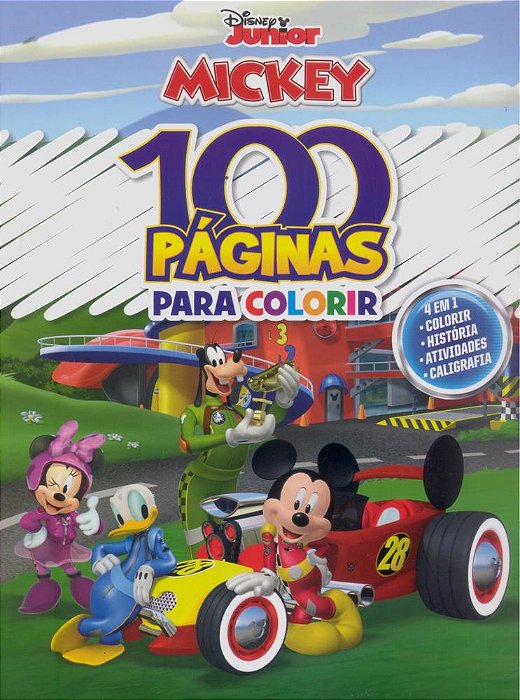 100 Páginas Para Colorir Disney - Mickey