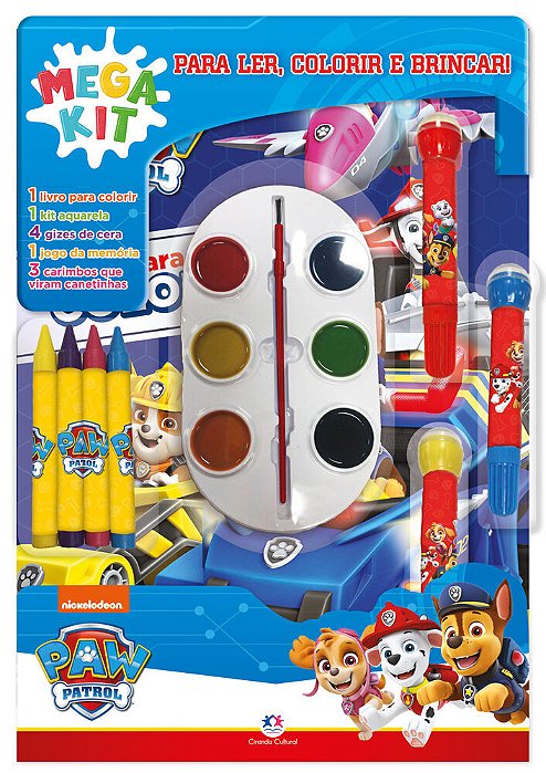 Patrulha Canina - Ler, Colorir E Brincar