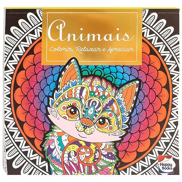 Colorir, Relaxar E Apreciar: Animais