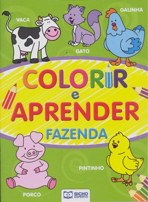 Colorir E Aprender - Fazenda