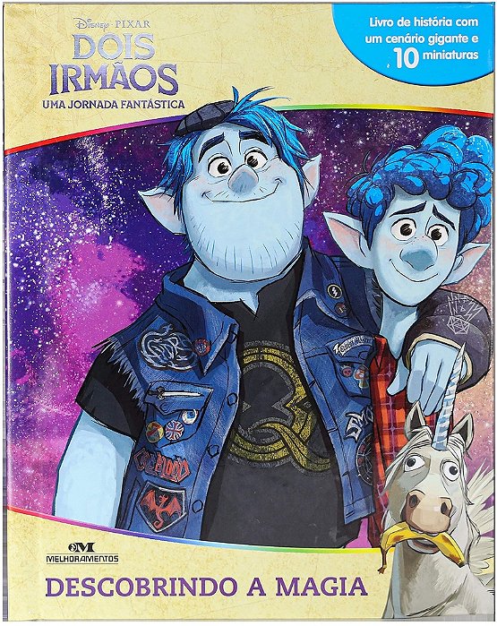 Descobrindo A Magia Dois Irmãos - Uma Jornada Fantástica - 10 Miniaturas