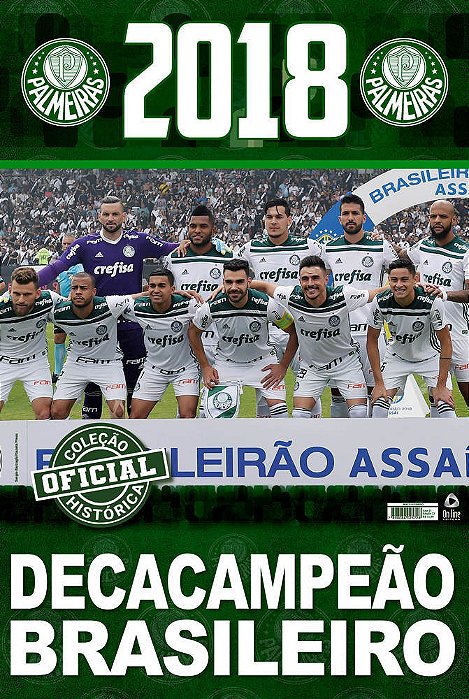 Coleção Oficial Histórica Palmeiras Edição 22 - Pôster Brasileiro 2018