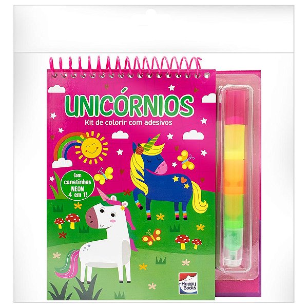Livrinho 4 Em 1: Unicórnios