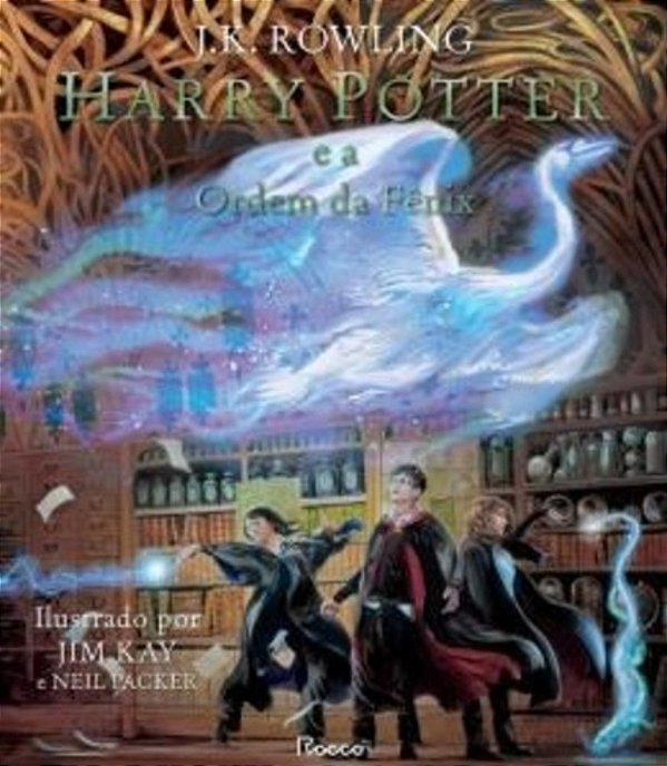 Harry Potter E A Ordem Da Fênix (Edição Capa Dura Ilustrada)..-