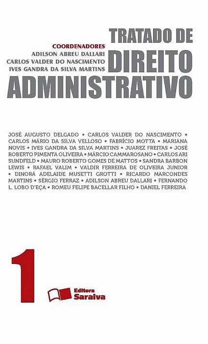Tratado De Direito Administrativo - Volume 1 - 1ª Edição De 2013