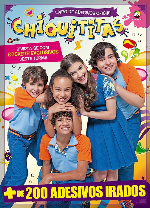 Chiquititas - Livro De Adesivos Oficial
