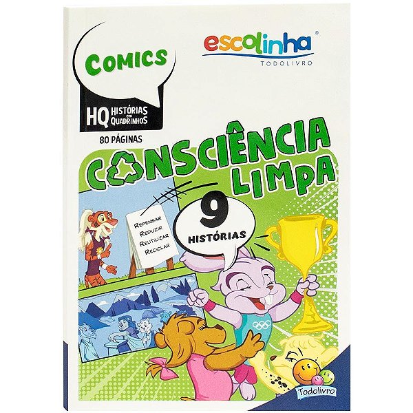 Escolinha Hq (80P): Consciência Limpa