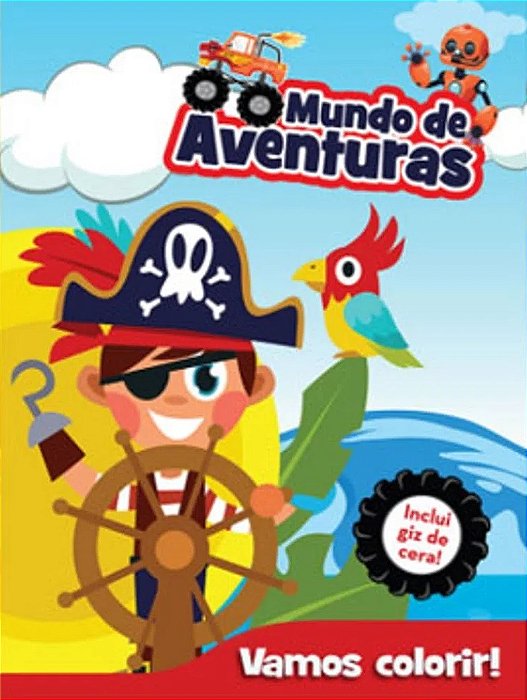Vamos Colorir - Mundo De Aventuras