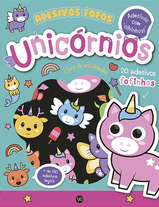 Adesivos Fofos Unicórnios