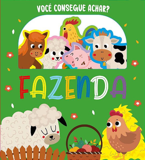 Você Consegue Achar? Animais Da Fazenda