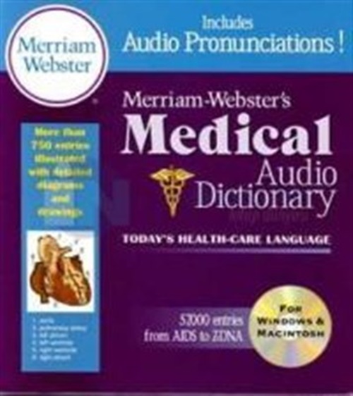Merriam Webster Medical Audio Dictionary CD