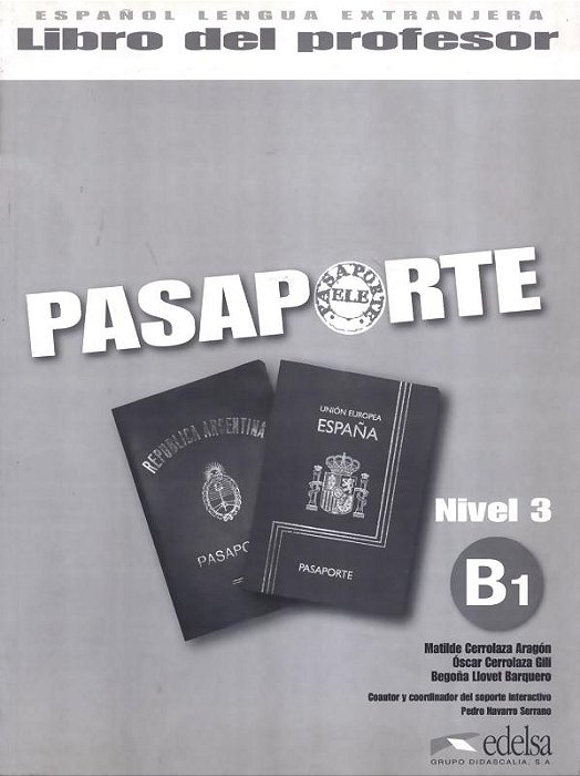 Pasaporte B1 - Libro Del Profesor