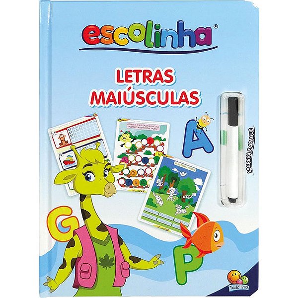 Letras Maiúsculas - Escolinha Todolivro
