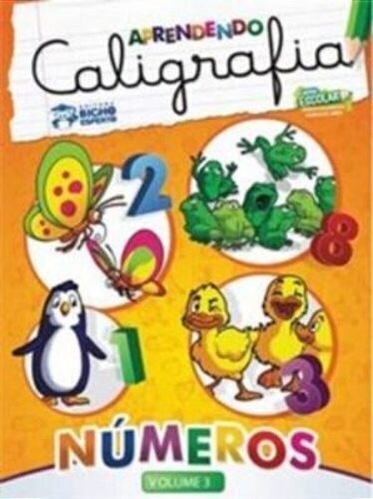 Aprendendo Caligrafia Volume 3 - Números