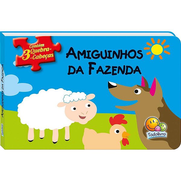 Amiguinhos Em Quebra-Cabecas: Amiguinhos Da Fazend