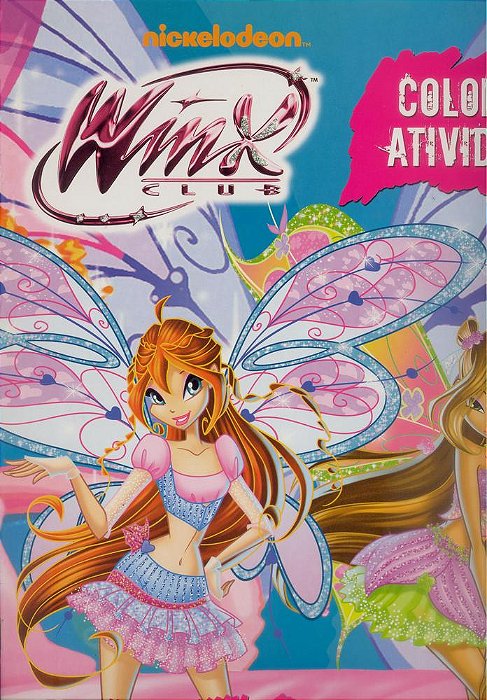 Colorir E Atividades(gg)-Winx Club: Terra Das Fadas, A