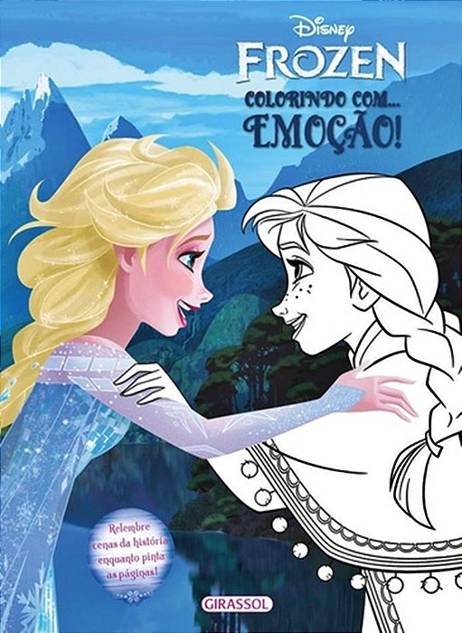 Emoção! - Disney Colorindo Com Frozen