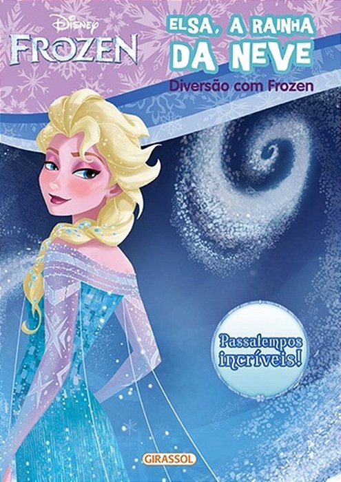 Elsa, A Rainha Da Neve - Disney Diversão Com Frozen