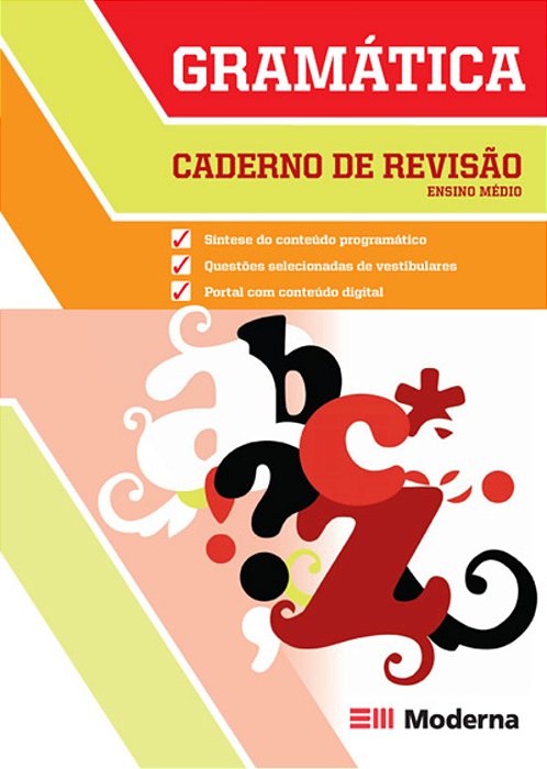 Gramática - Caderno De Revisao - Ensino Médio