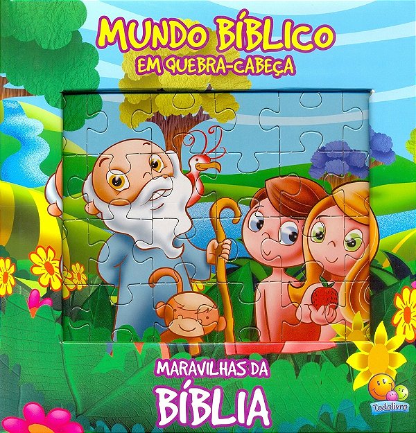 Maravilhas Da Bíblia - Mundo Bíblico Em Quebra-Cabeça