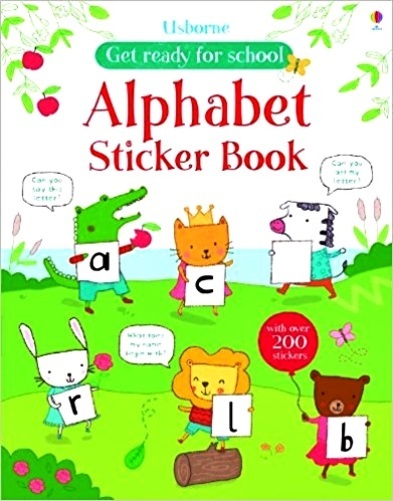 Alphabet Sticker Book - Get Ready For School
