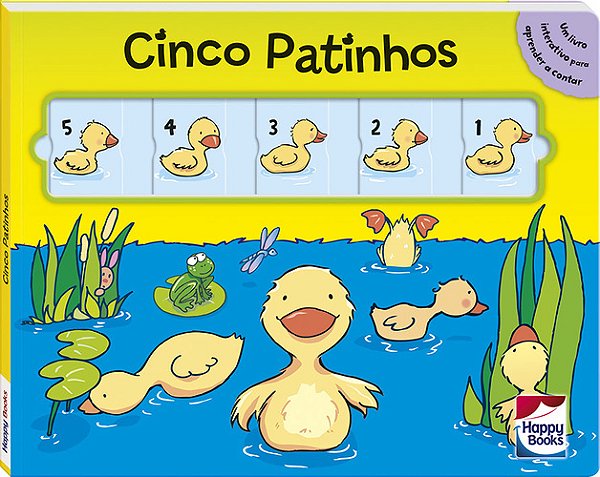 Deslize E Aprenda - Cinco Patinhos