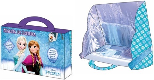 Coleção Disney Frozen - Caixa Maleta De Leitura
