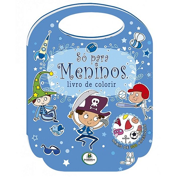 Livro De Colorir - Só Para... Meninos