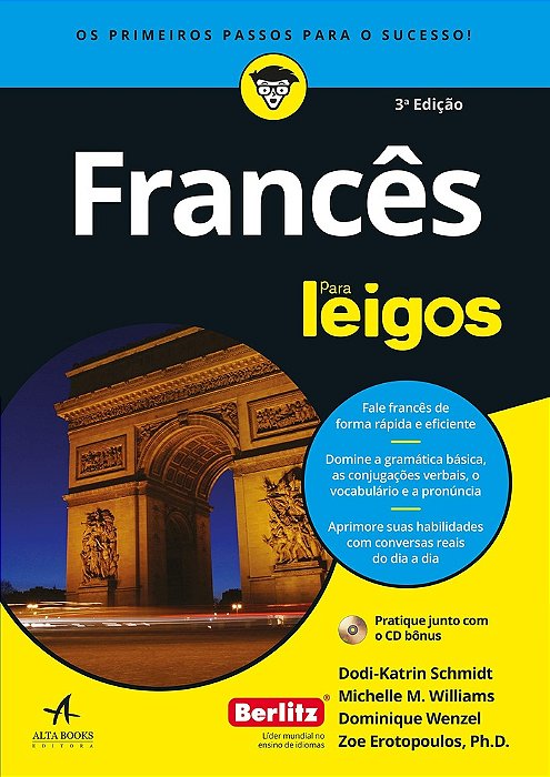 Francês Para Leigos - Livro Com CD De Áudio - 3ª Edição