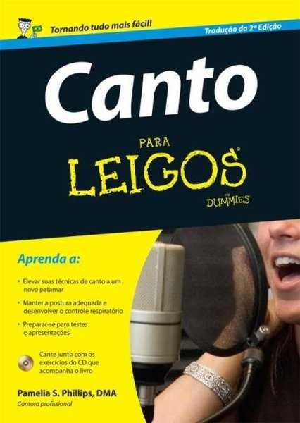 Canto Para Leigos - Livro Com CD De Áudio - 2ª Edição