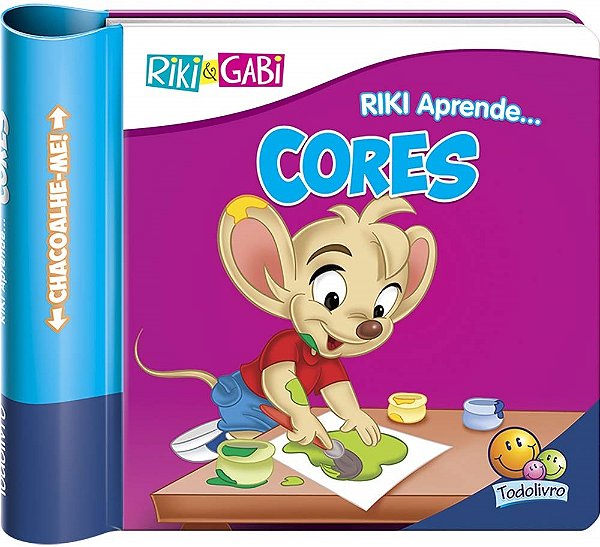 Riki Aprende Cores - Chacoalhe-Me