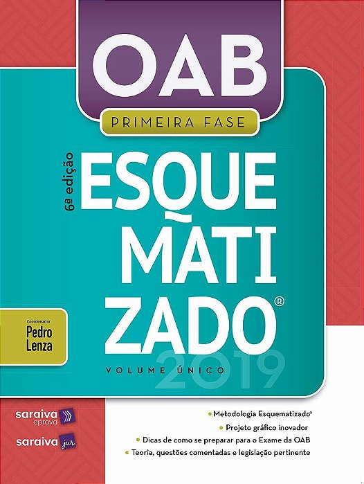 Oab Primeira Fase Esquematizado - Volume Único - 6ª Edição