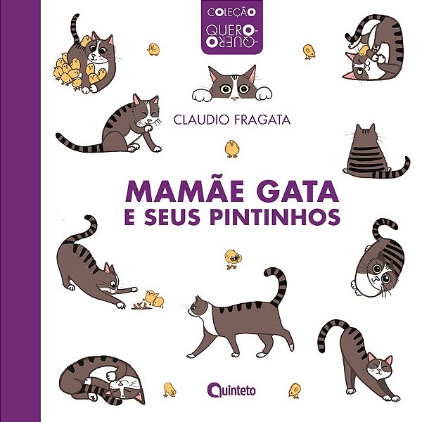 Mamãe Gata E Seus Pintinhos