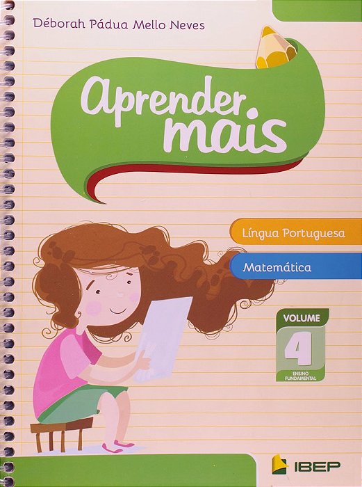 Aprender Mais Língua Portuguesa E Matemática - 4º Ano - Ensino Fundamental I