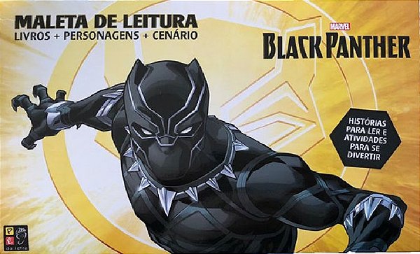 Black Panther - Maleta De Leitura - Livros Com Personagens E Cenário
