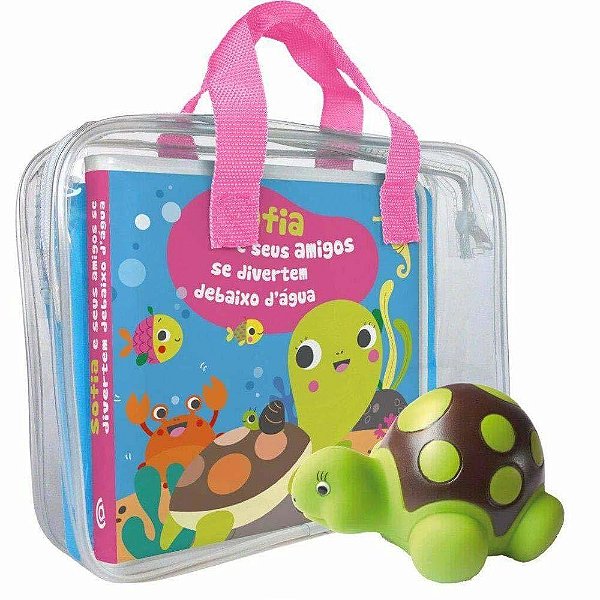 Sofia E Seus Amigos Se Divertem Debaixo D' Água - Livro Com Bichinho