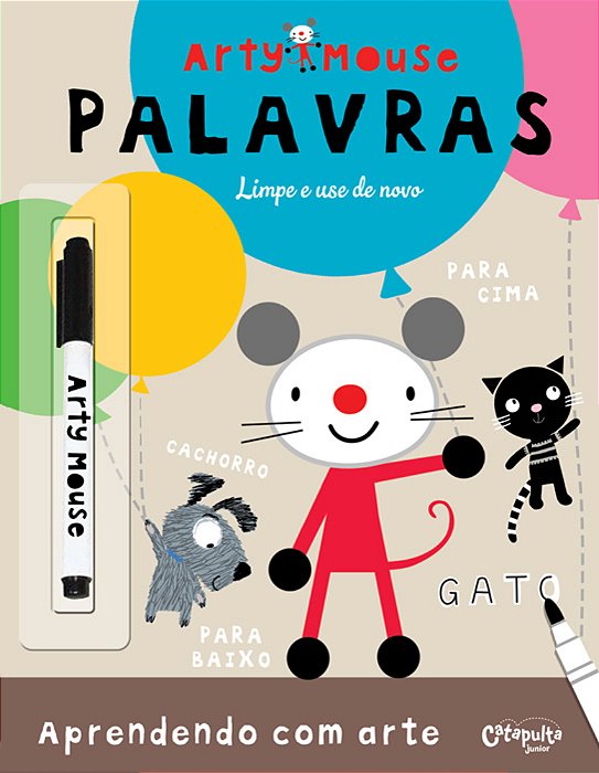 Arty Mouses - Palavras - Limpe E Use De Novo