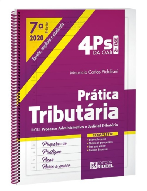 4PS Da Oab - 2ª Fase - Prática Tributária - 7ª Edição 2020