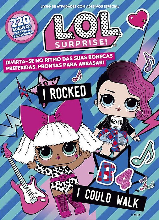 L. O. L. Surprise! - Livro De Atividades Com Adesivos Especial