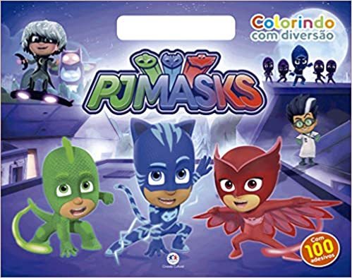 Pj Masks - Colorindo Com Diversão