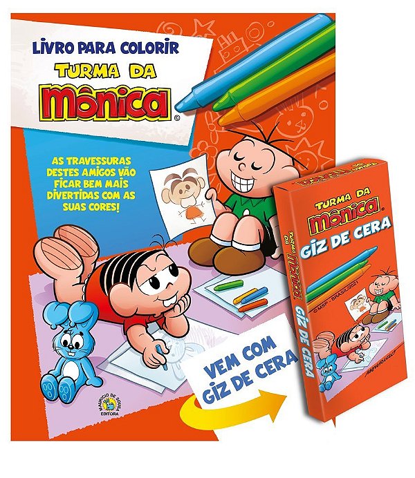 Turma Da Mônica - Livro Para Colorir