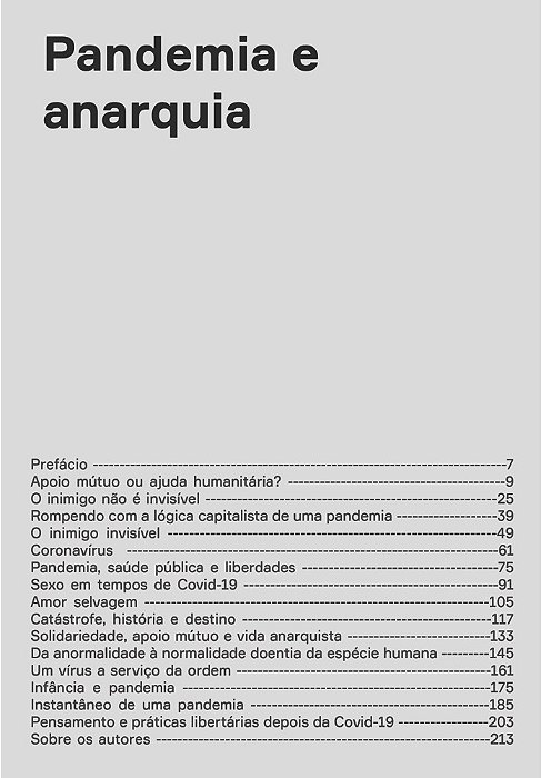 Pandemia E Anarquia..-