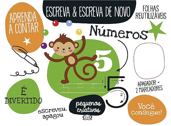 Escreva & Escreva De Novo: Números