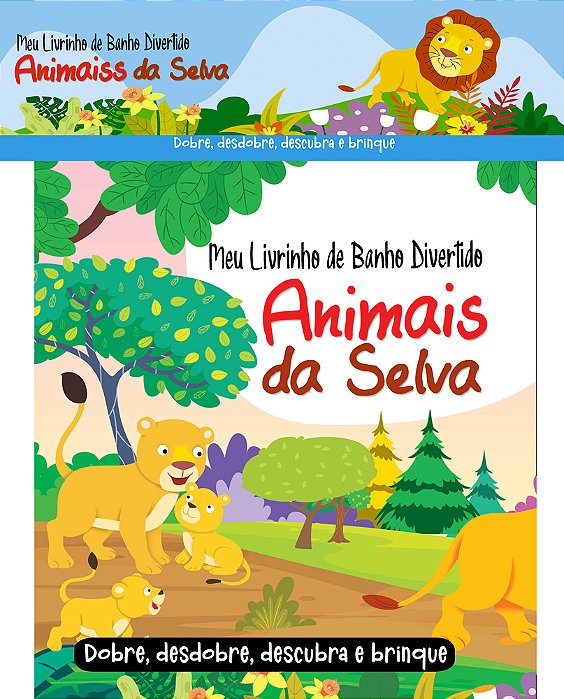 Meu Livrinho De Banho Divertido - Animais Da Selva