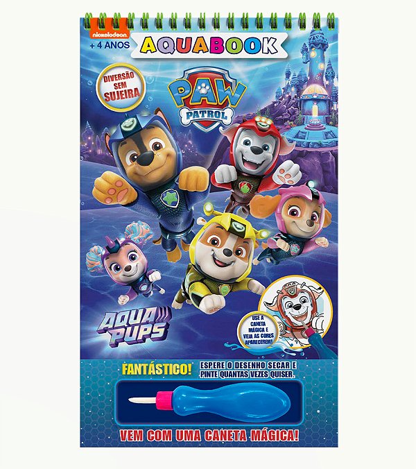 Patrulha Canina Aquabook