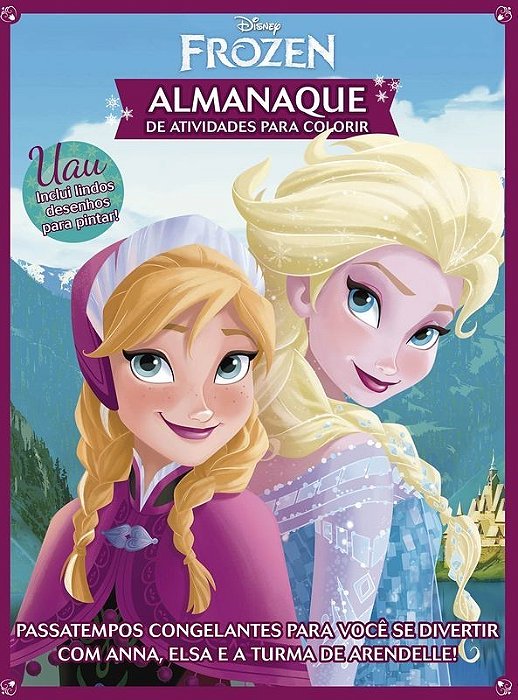 Frozen - Almanaque De Atividades Para Colorir