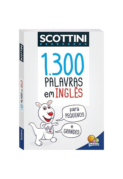 Scottini 1300 Palavras Em Inglês